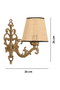 Opviq Claire Coral - Natural, Gold